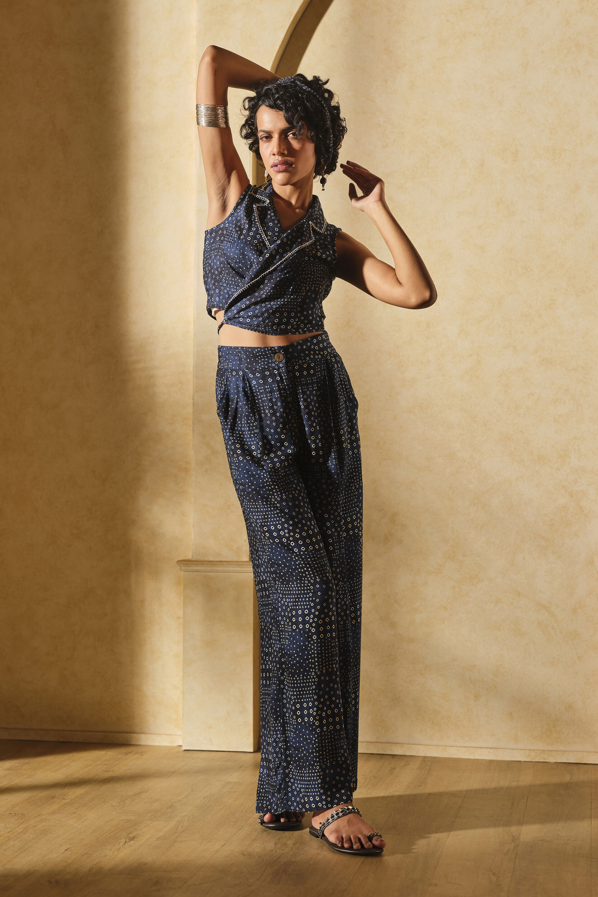 The Nazar Co-Ord, Navy Blue, image 8
